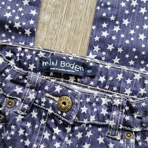 Mini Boden size 10 star skinny jeans